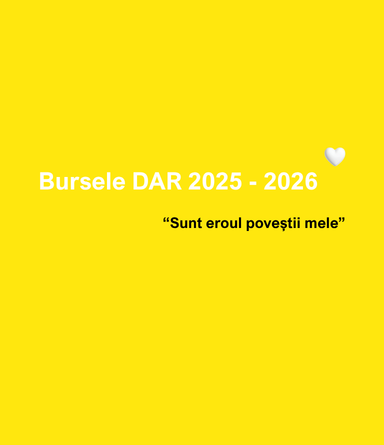 Imagine Bursele DAR 2025 - 2026